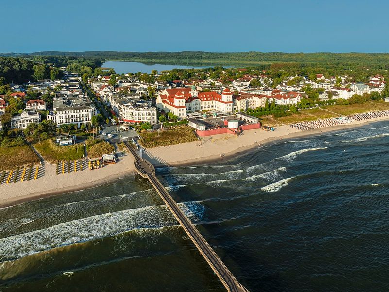 Binz beach from above by Markus Lange