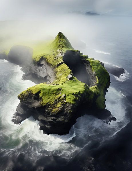 Avontuur in IJsland van fernlichtsicht