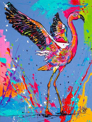 Dansende Flamingo