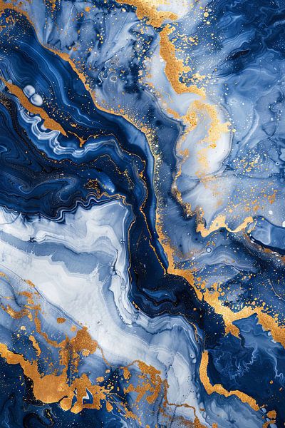 Golden marble by Poster Art Shop