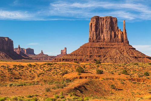 West Mitten Butte; Iconic rock