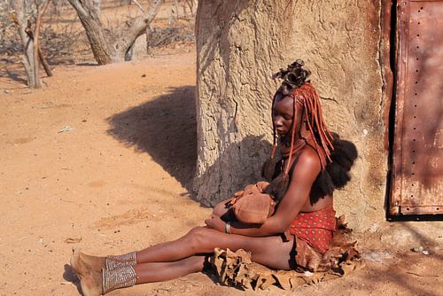 Himba's in Kamanjab