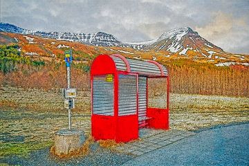 IJsland met de bus van Frans Blok - foto's, kunst en andere wanddecoratie