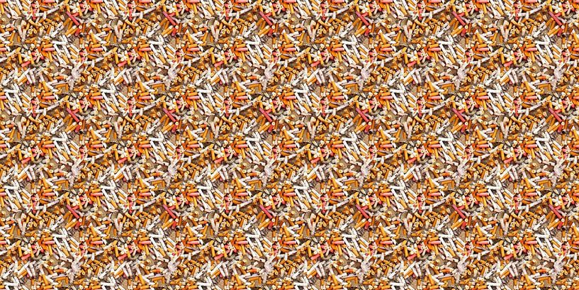 Cigarette Butts seamless pattern von Artmotifs Eve