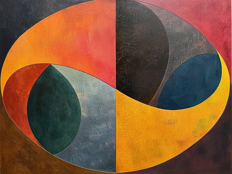 Modern Geometric colourful by Modern Collection