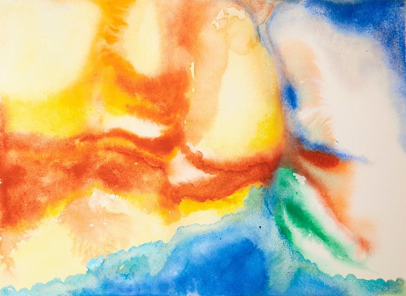 Color and shape 5 by Erna Sievers