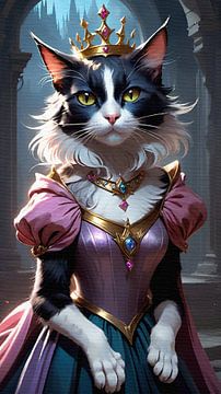 Lovely Cat Queen Part 3 van Maud De Vries
