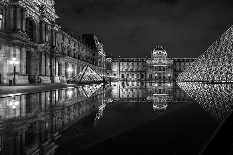 Louvre Parijs van Jacco van der Zwan
