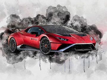 Lamborghini Huracan Sto 2021 van Pictura Designs