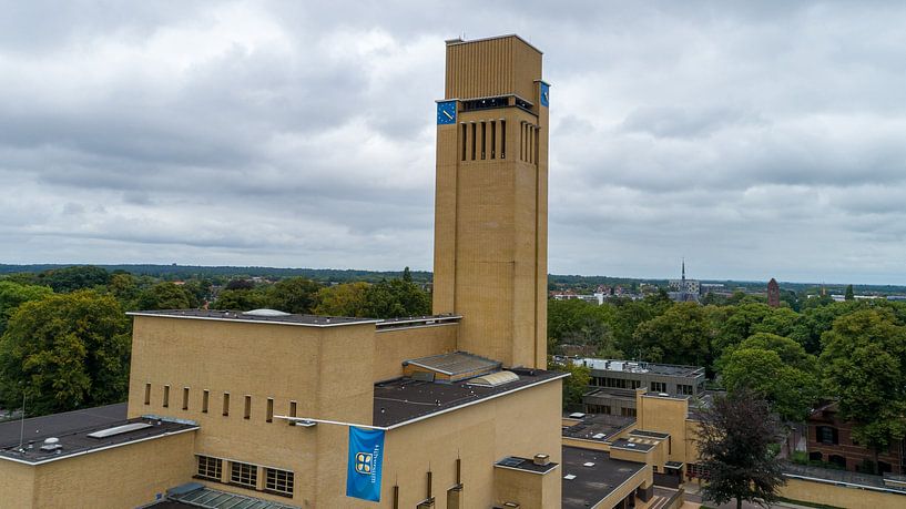 Zicht op Hilversum van Peter Veerman