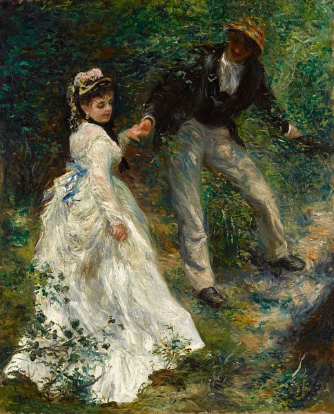 Renoir, Die Promenade (1870) von Atelier Liesjes