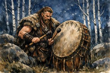 Viking Drummer