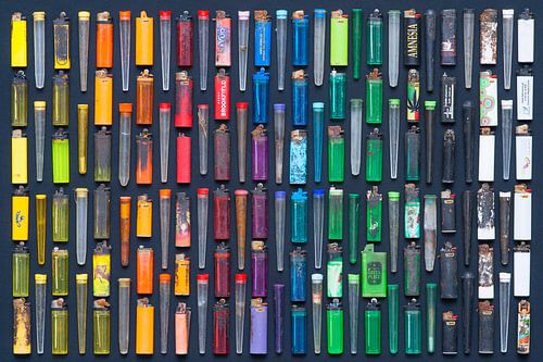 Plastic Soup, Lighters and Joint Tubes.