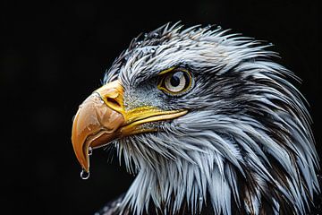 Mächtiger Weißkopfseeadler von Art & Soul Creations