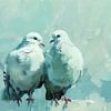 Sanftes Schweigen der Tauben von ByNoukk