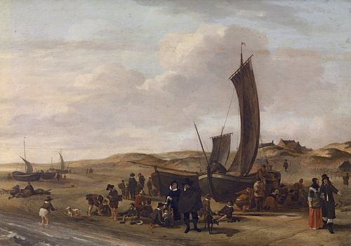 Strand van Scheveningen, Cornelis Beelt