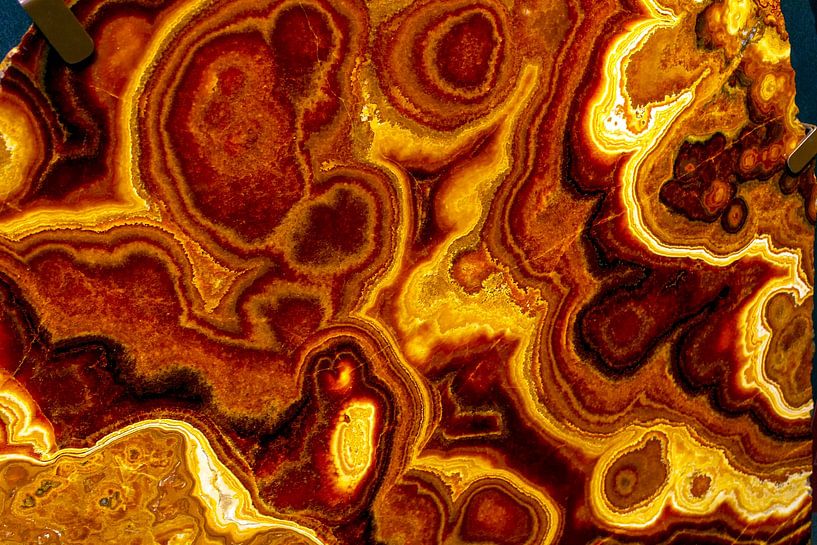 Macro van minerale steen. van Mikhail Pogosov
