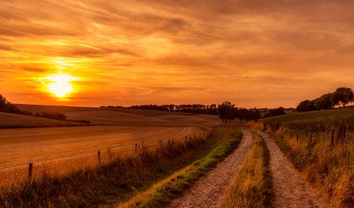Zonsondergang omgeving Simpelveld
