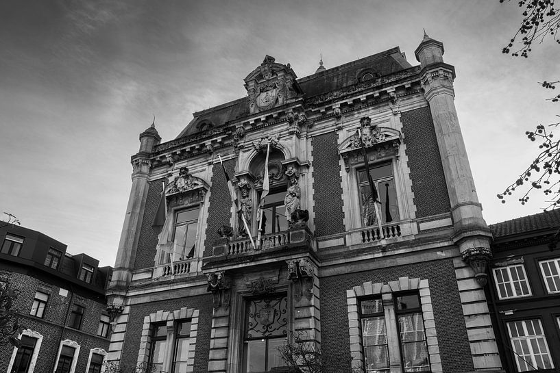 Old Town Hall facade, Wetteren, Belgium. by Imladris Images