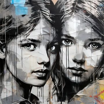 Street Art | Banksy Style by Blikvanger Schilderijen