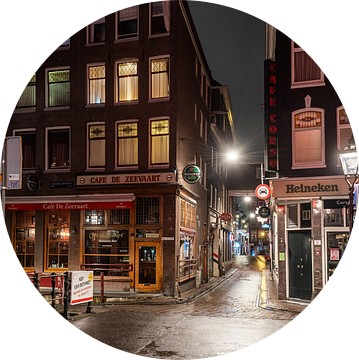 Avondklok in Amsterdam - De Wallen van Renzo Gerritsen
