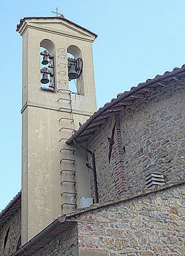 Chiesa di San Luigi Gonzaga Bell Tower Tavernelle by Dorothy Berry-Lound