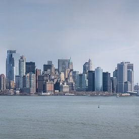 New York  manhattan Skyline Panorama van Fikri calkin