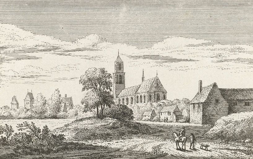 Abraham Rademaker, View of Amerongen, 1620 by Atelier Liesjes