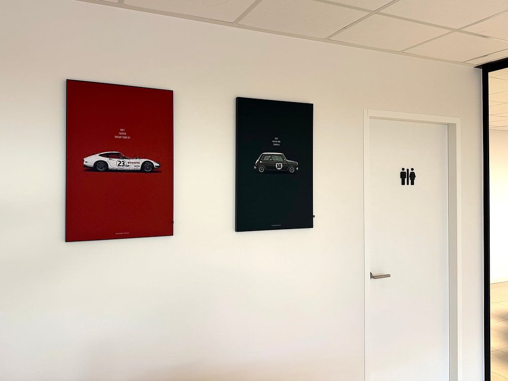 Cars in Colors, Mini Cooper S von Theodor Decker