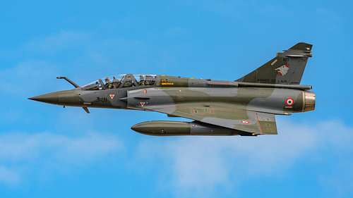 Dassault Mirage 2000D der französischen Luftwaffe.