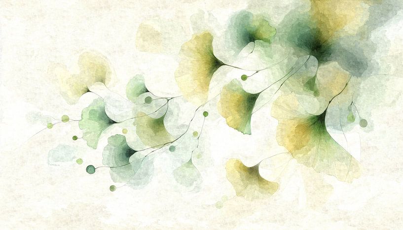 Ginkgo breath of time by Sabine Wagner