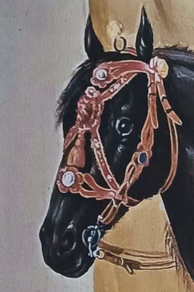 Black Horse by EsclusiV Art