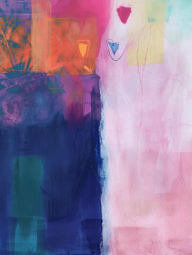 Farbenfroh, modern und abstrakt