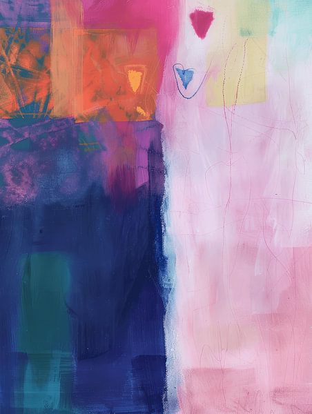 Colourful, modern and abstract by Studio Allee
