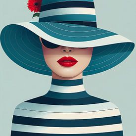 Frühlingshafter Look von Martine Affre Eisenlohr