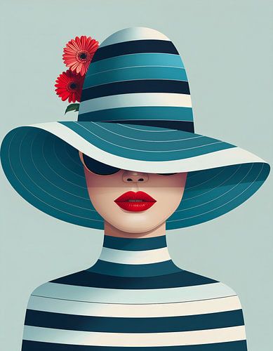 Spring look by Martine Affre Eisenlohr