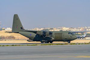 Lockheed C-130 Hercules der Royal Air Force.