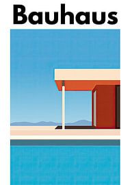 Bauhaus poster art print by Niklas Maximilian