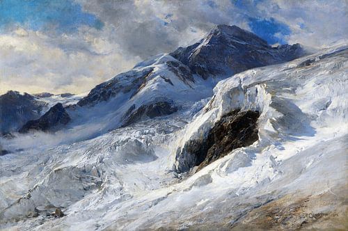 Lyskamm (Monte-Rosa), EDWARD THEODORE COMPTON, 1902