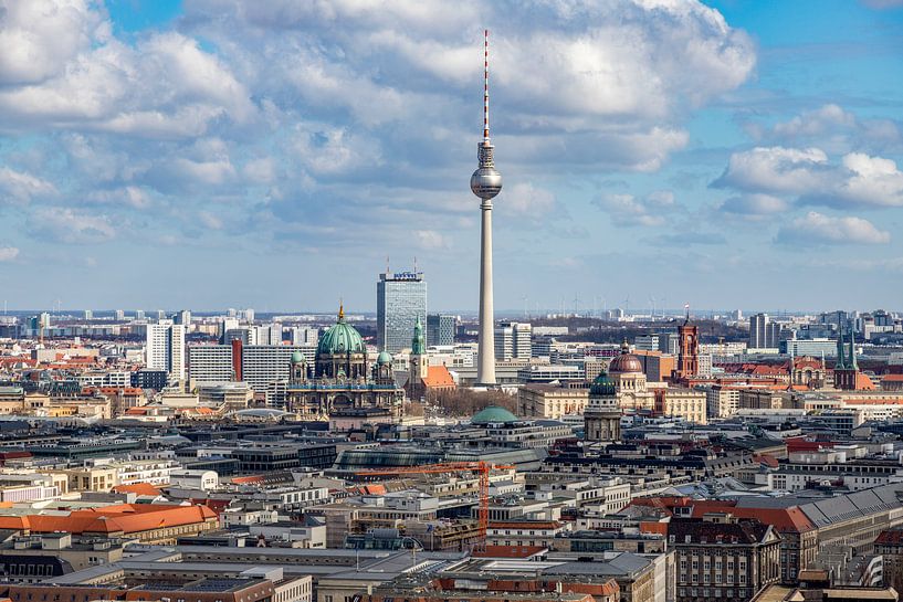 Berlin skyline by John Kreukniet