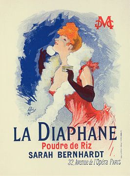 Jules Chéret - La Diaphane (1898) van Peter Balan