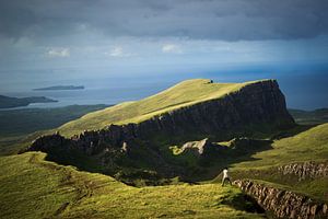 Trotternish ridge and the sea to the north van Luis Boullosa