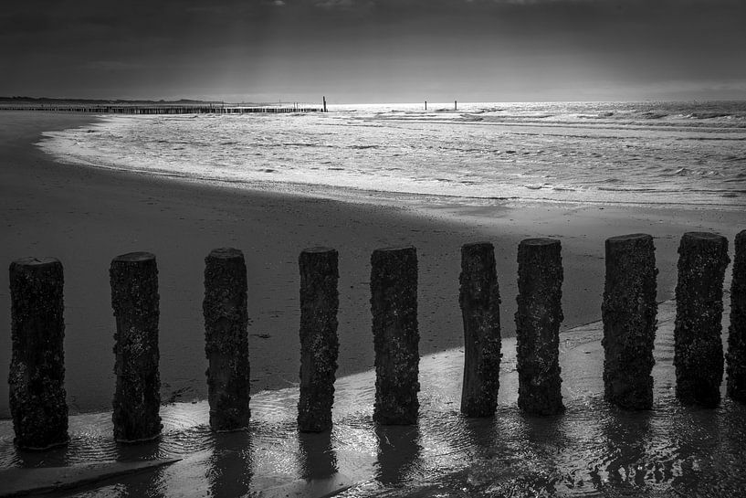 Slecht weer in Zeeland van Peter Brands