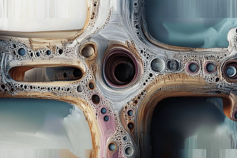 Abstract nature by Ton Kuijpers