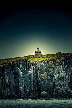 Fotografie Schottland Landschaft - Leuchtturm auf der Isle of May in Schottland