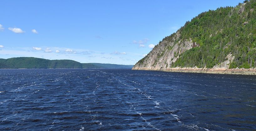 The Saguenay River in summer by Claude Laprise