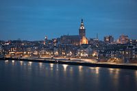 View of Nijmegen in the evening
