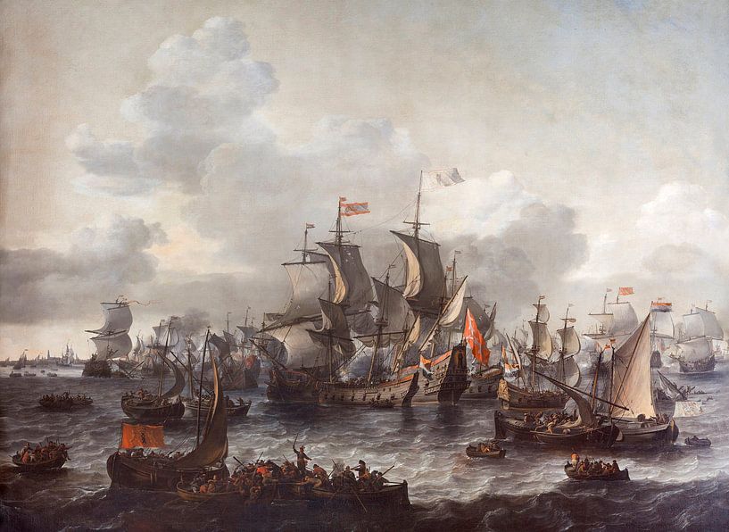 Die Schlacht an der Zuiderzee - Jan Theunisz von Meesterlijcke Meesters
