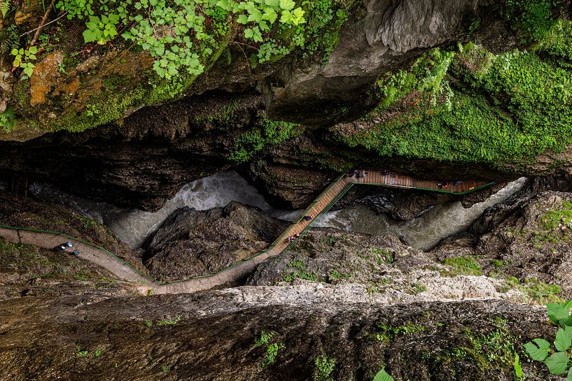 Breitachklamm van Dirk Rüter