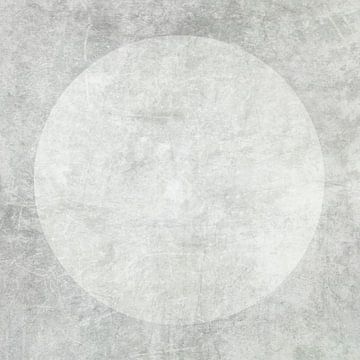 Modern abstract stilleven Basic minimalisme. Japandi. van Alie Ekkelenkamp